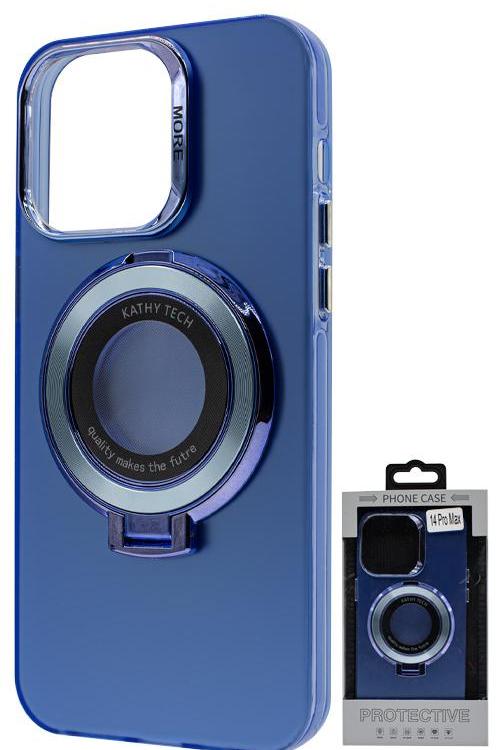 Iphone 14 ProMax Chromotron Magsafe case Wholesale Blue