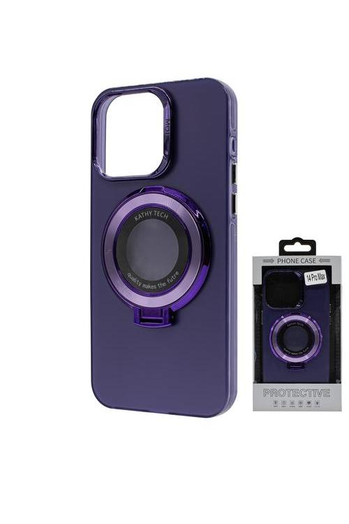 Iphone 14 ProMax Chromotron Magsafe case Wholesale Purple