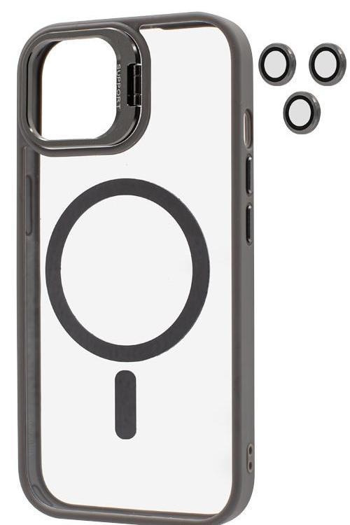 Iphone 15 Hinge case Wholesale Gray