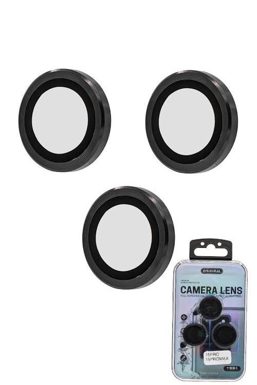 Iphone 15 Pro / 15 Promax Camera Lens Wholesale Black