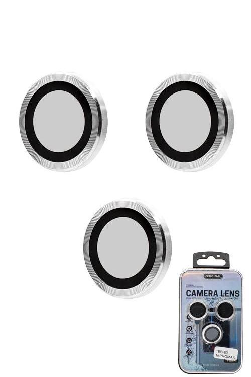 Iphone 15 Pro / 15 Promax Camera Lens Wholesale Silver