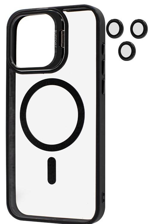 Iphone 15 ProMax Hinge case Wholesale Black