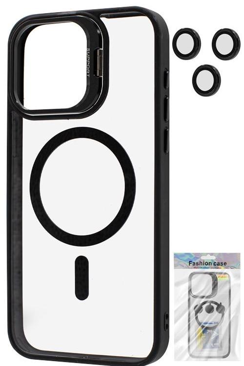 Iphone 15 ProMax Hinge case Wholesale Black