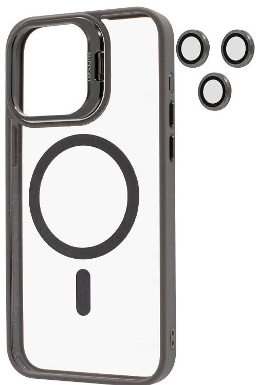 Iphone 15 ProMax Hinge case Wholesale Gray