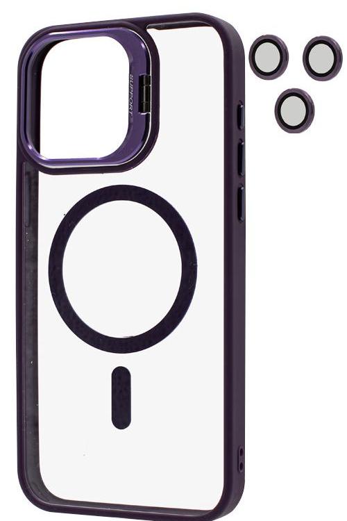 Iphone 15 ProMax Hinge case Wholesale Purple