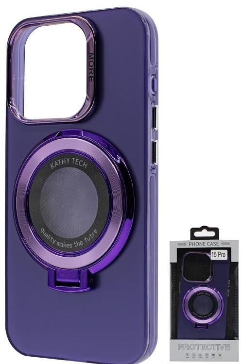 Iphone 15 Pro Chromotron Magsafe case Wholesale Purple