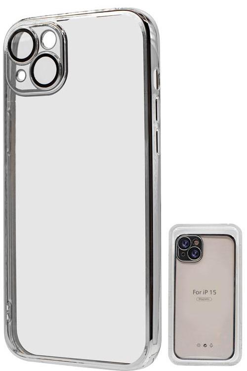 Iphone 15 TPU Case Wholesale silver