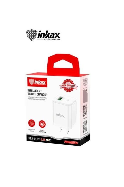 Inkax 2.1A Single Port Wall Charger HCA01