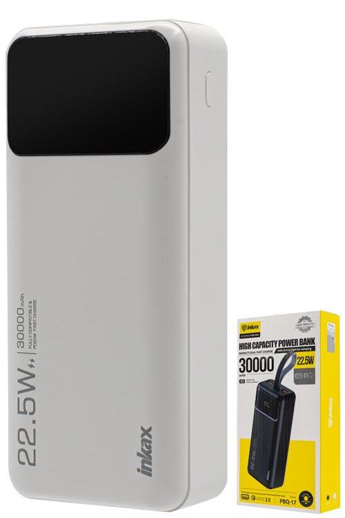 Inkax 30,000 PD 22.5W Power Bank PBQ17