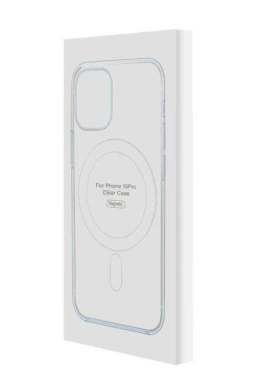 Iphone 15 Pro Magnetic Clear Case