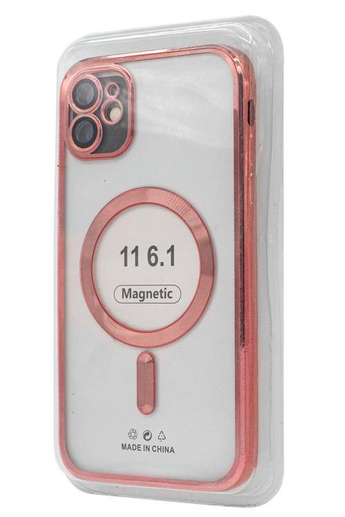 Iphone 11 Metallic Magnet Pink