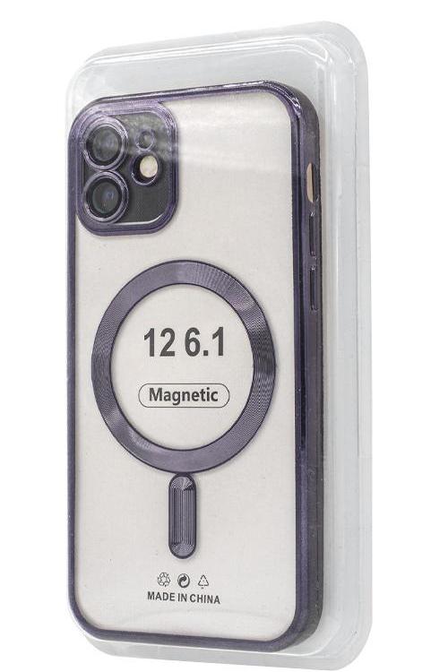 Iphone 12 Metallic Magnet Purple