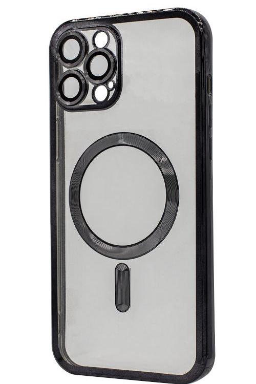 Iphone 12 Pro Max Metallic Magnet Black