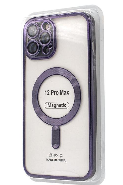 Iphone 12 Pro Max Metallic Magnet Purple