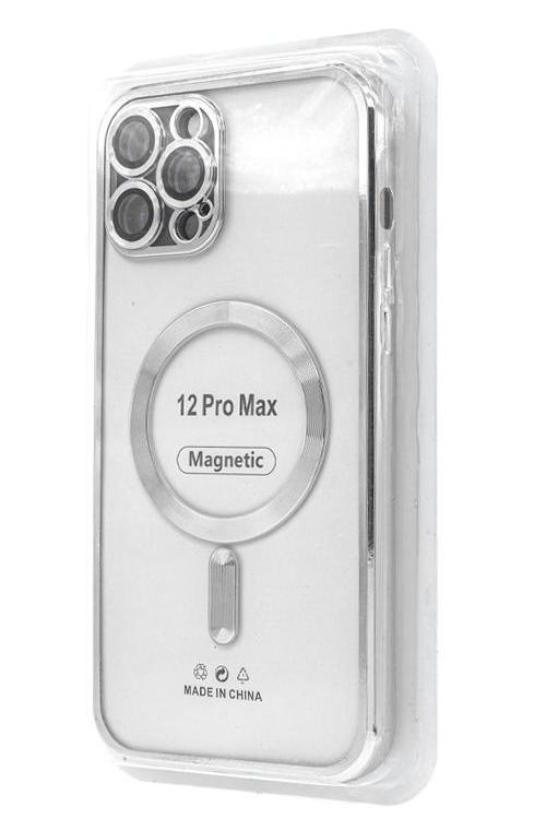 Iphone 12 Pro Max Metallic Magnet Silver