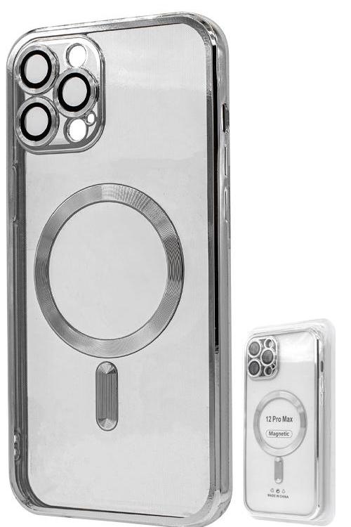 Iphone 12 Pro Max Metallic Magnet Silver