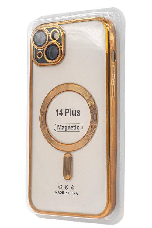 Iphone 14 Plus Metallic Magnet Gold