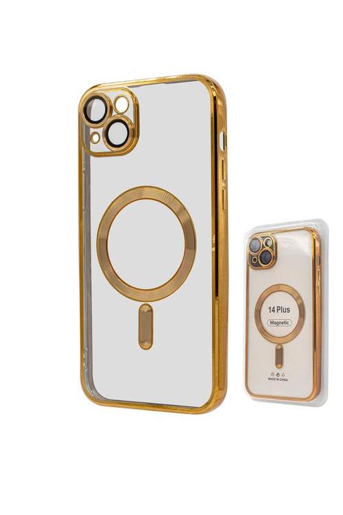 Iphone 14 Plus Metallic Magnet Gold