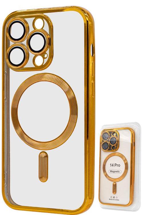 Iphone 14 Pro Metallic Magnet Gold