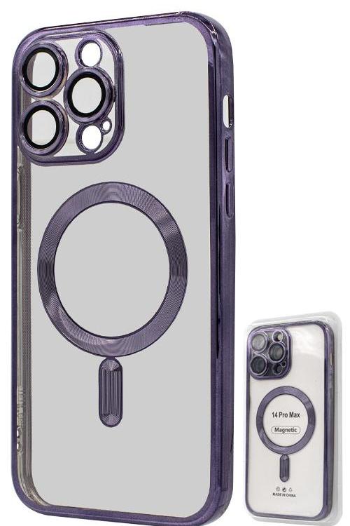 Iphone 14 Pro Max Metallic Magnet Purple