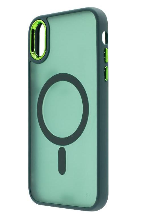 Iphone XR Cloud Case Green