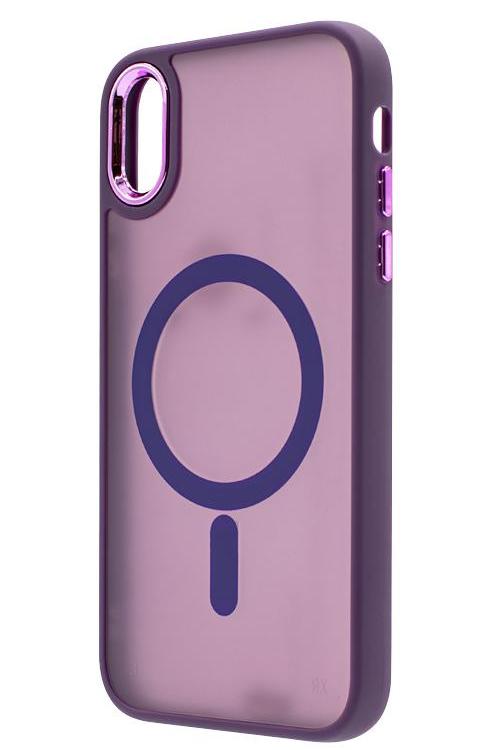 Iphone XR Cloud Case Purple