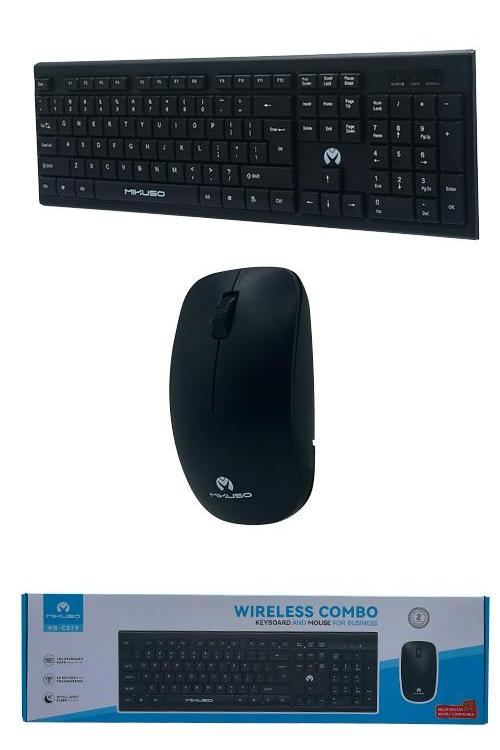 Mikuso Wireless Keyboard and Mouse Combo KBC019