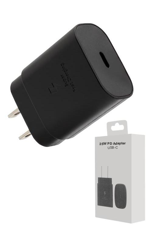 PD 25W Wall Adapter Black