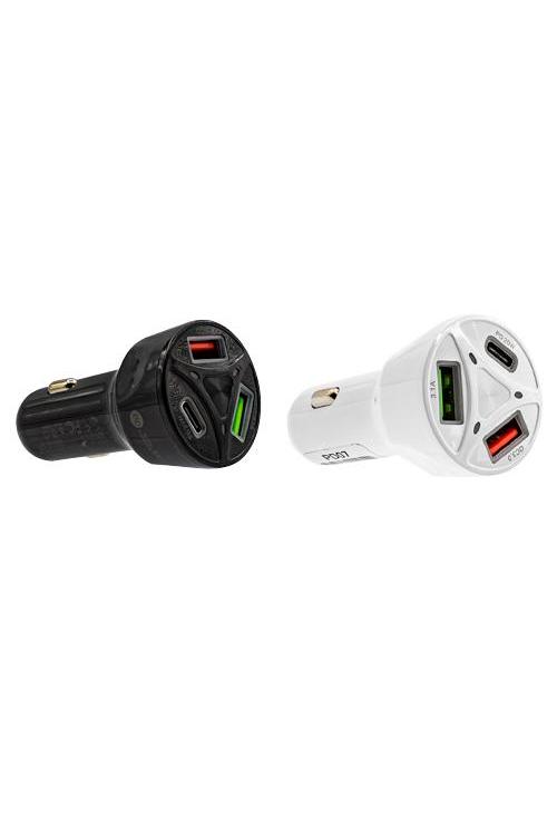 PD Car Charger With Dual USB Ports PD07