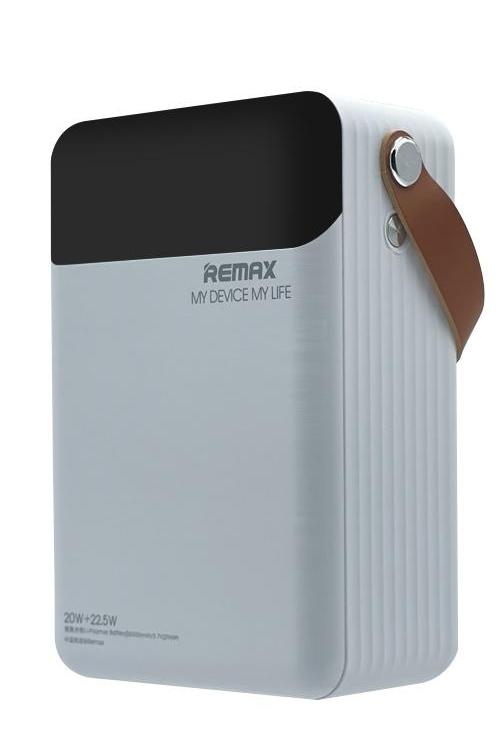 REMAX Lesu II Series PD20W+QC22.5W Cabled Fast Charging Power Bank 80000mAh RPP-566