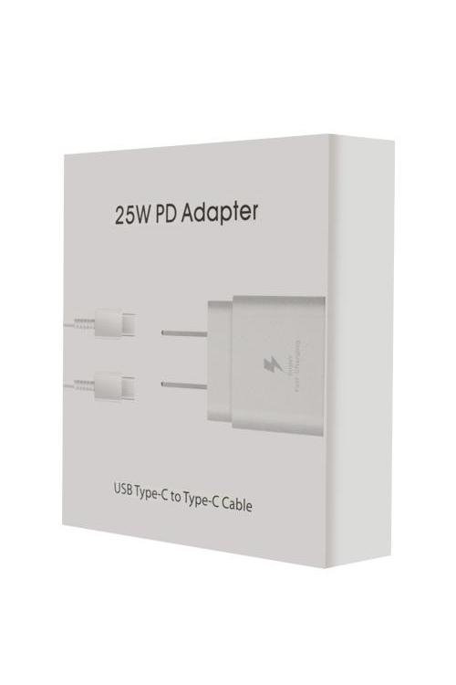 Real 25W PD Combo Type C To Type C White