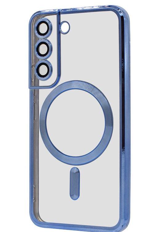 S22 TPU Case With Metallic Magnet Wholesale Blue