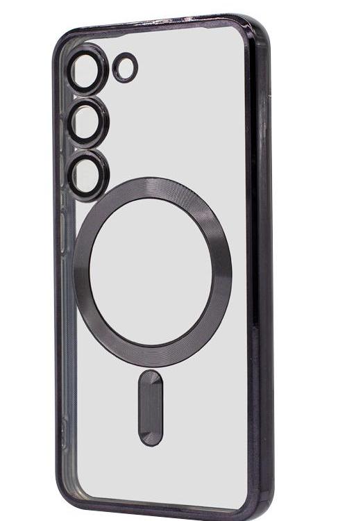 S23 TPU Case With Metallic Magnet Wholesale Black