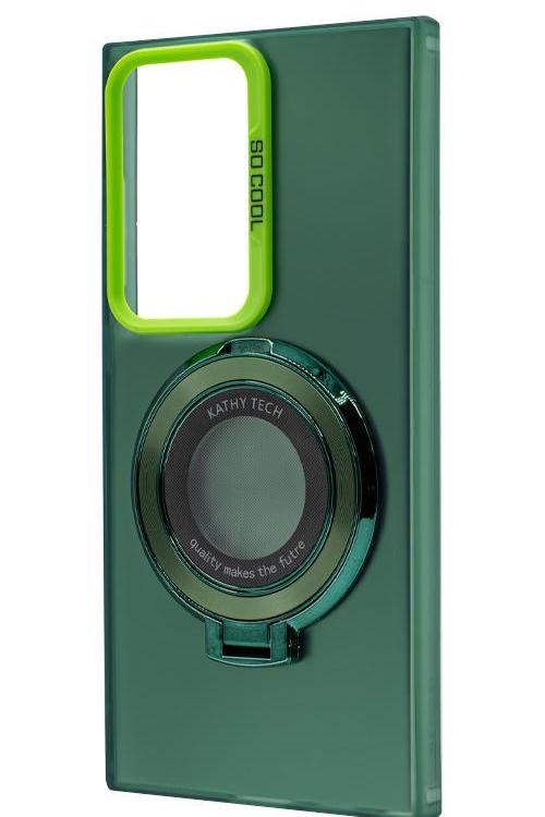 S23 Ultra Chromotron Magsafe Case wholesale Green