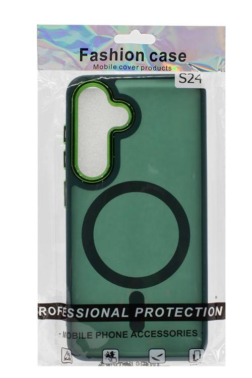 Samsung S24 Cloud Case Green