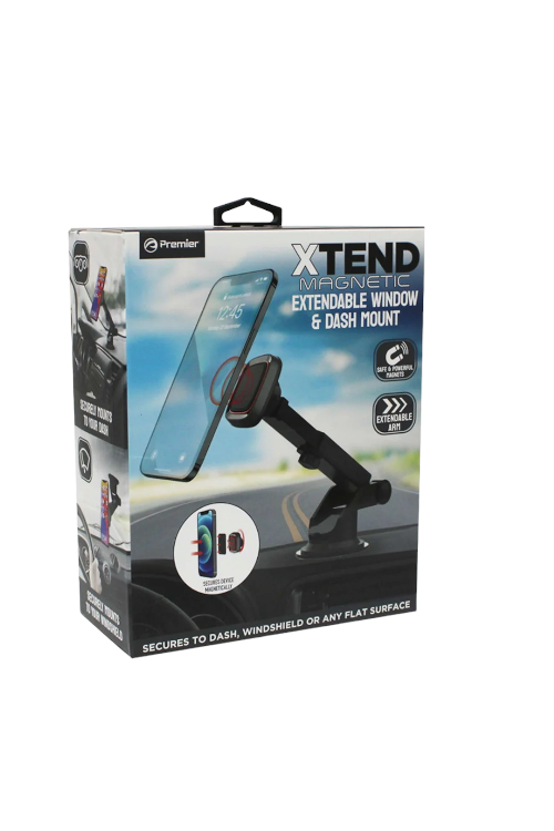 Xtend Magnet Extendable Window And Dash Mount PMT12